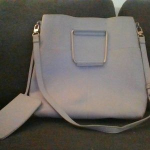 light blue forever 21 bag